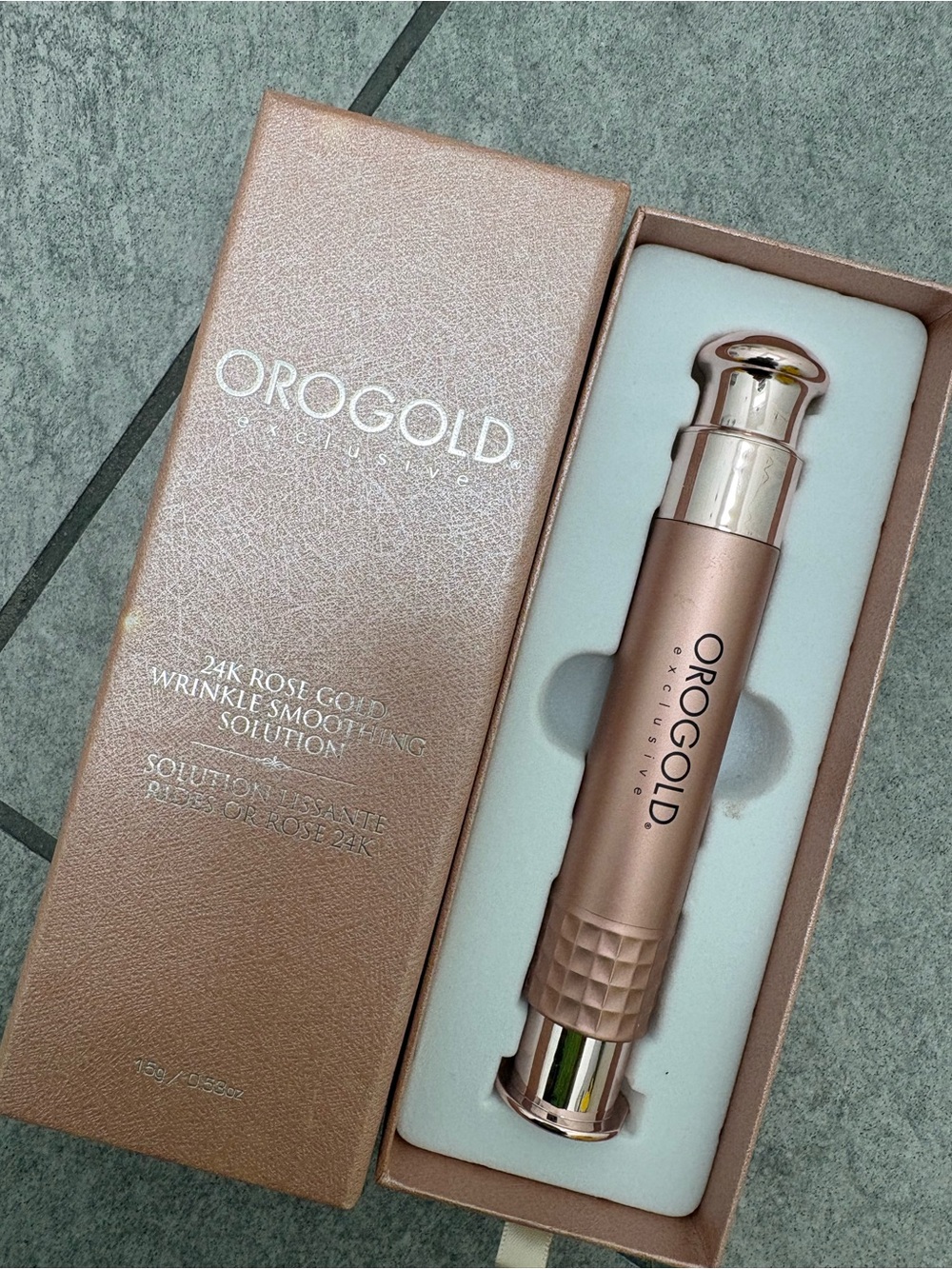 Orogold 24K Rose Gold Wrinkle Smoothing Serum - Rose Gold